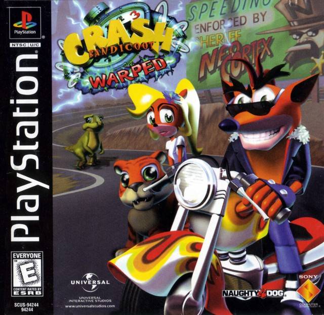 Crash Bandicoot 3: Warped  - (PS1) PlayStation 1 [Pre-Owned] Video Games SCEA   