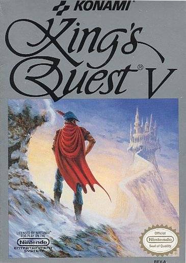 King's Quest V - (NES) Nintendo Entertainment System [Pre-Owned] Video Games Konami   