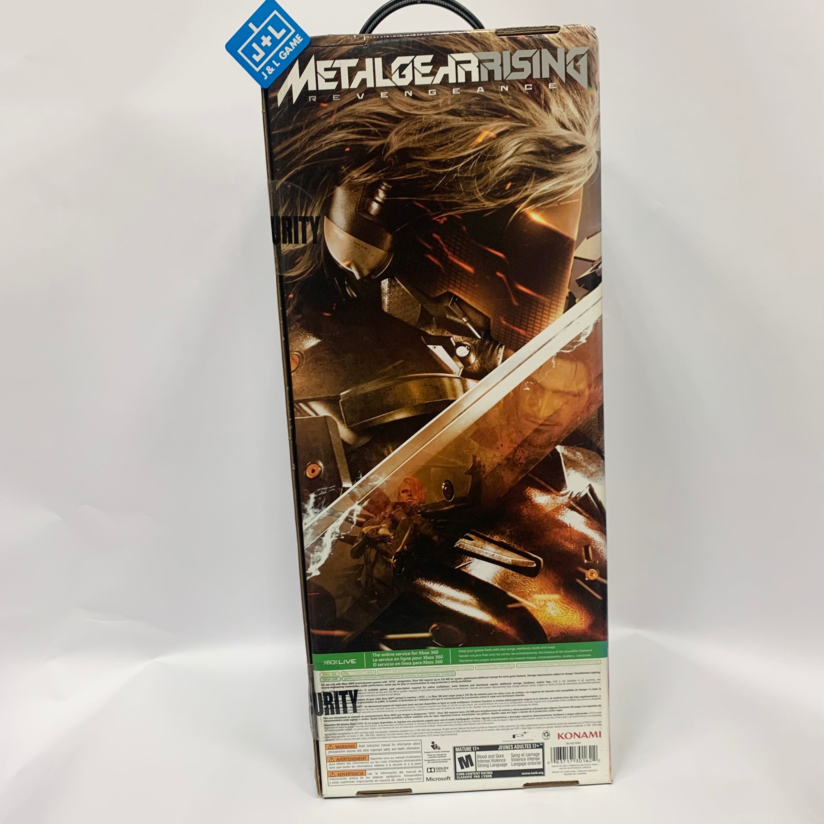 Metal Gear Rising Revengeance Limited Edition - Xbox 360 Video Games Konami   