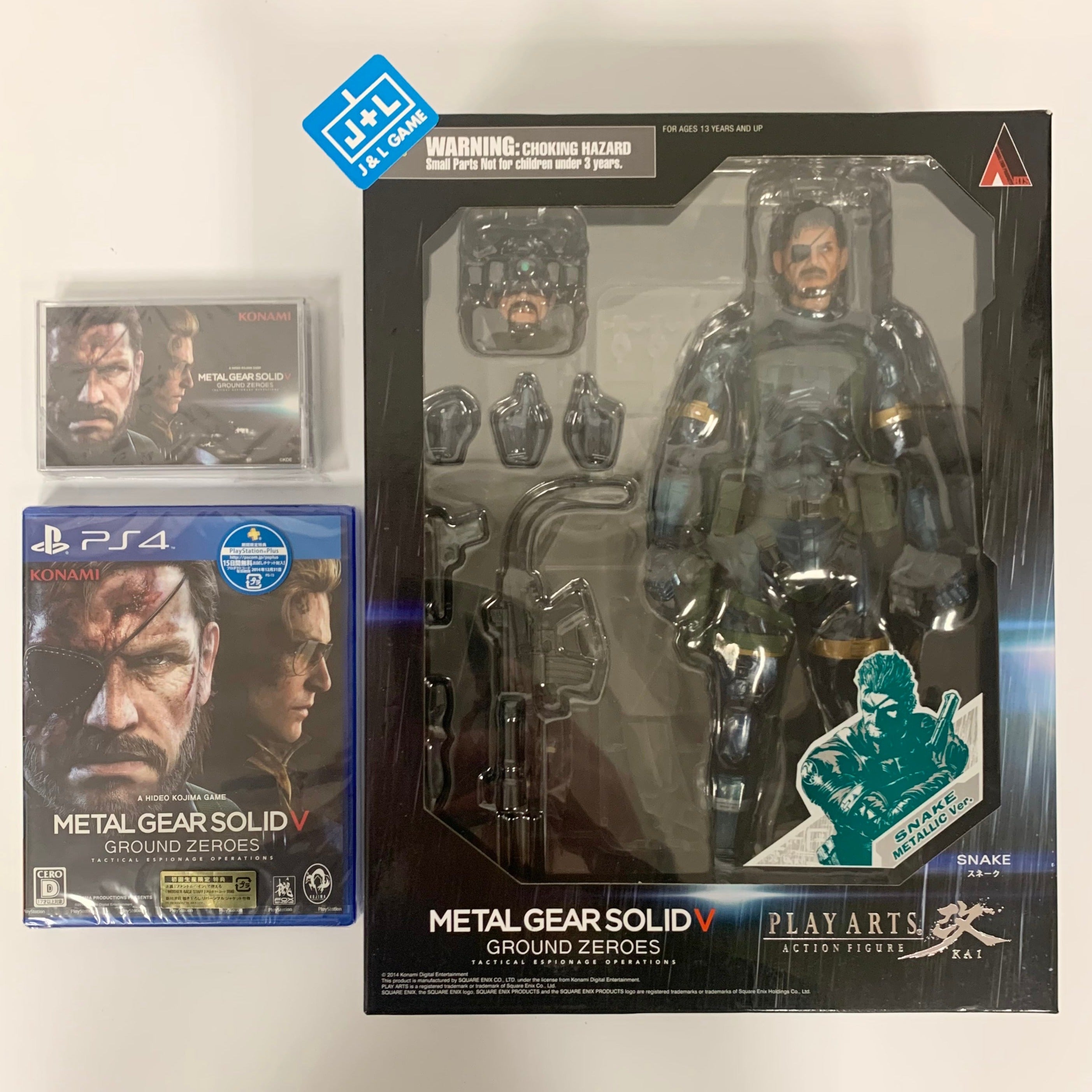 Metal Gear Solid V: Ground Zeroes (Premium Package) - (PS4) PlayStation 4 ( Japanese Import ) Video Games Konami   