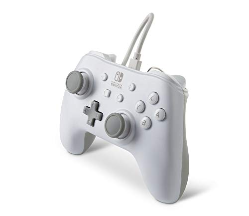 PowerA Wired Controller (White) - (NSW) Nintendo Switch Accessories PowerA   