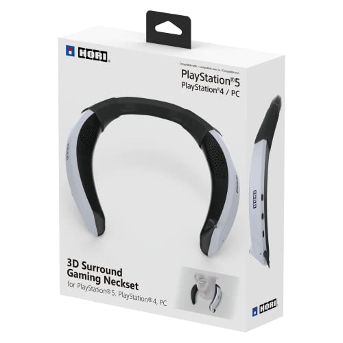 HORI 3D Surround Gaming Neckset - Wired Wearable Speaker for PS5, PS4, PC - (PS5) PlayStation 5 ACCESSORIES HORI   