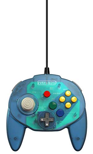 Retro-Bit Tribute 64  Controller (Ocean Blue) - Nintendo 64 Accessories Retro-Bit   