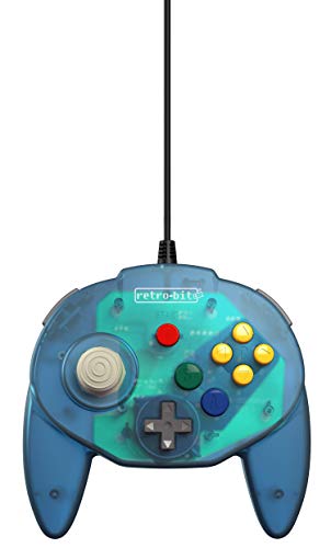 Retro-Bit Tribute 64 USB Controller (Ocean Blue) - (NSW Nintendo Switch ACCESSORIES Retro-Bit   