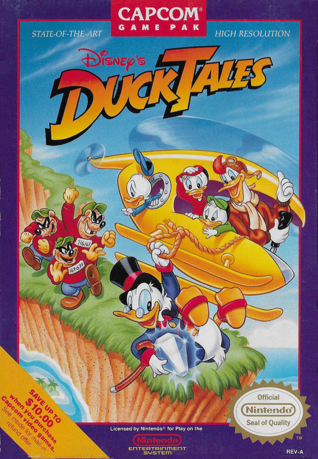 Disney's Duck Tales - (NES) Nintendo Entertainment System [Pre-Owned] Video Games Capcom   