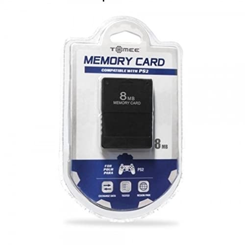 Tomee Memory Card (8MB) - (PS2) PlayStation 2 Video Games Tomee   