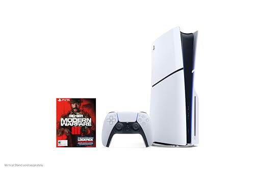 SONY PlayStation 5 Slim Disc Edition Console (Call of Duty® Modern Warfare® III Bundle) - (PS5) Playstation 5 Consoles Sony   