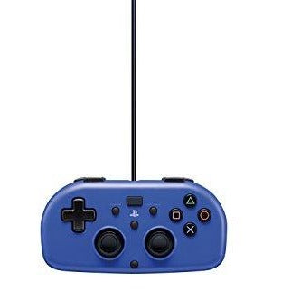 HORI Mini Wired Gamepad (Blue) - (PS4) PlayStation 4 Accessories PlayStation   