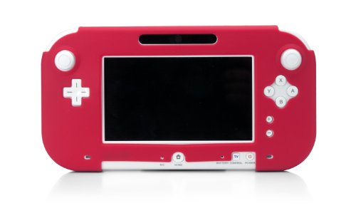 PDP Wii U Gamepad Silicone Jacket (Red) - Nintendo Wii U Video Games Performance Designed Products   