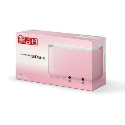 Nintendo 3DS XL (Pink/White) - Nintendo 3DS [Pre-Owned] Consoles Nintendo   