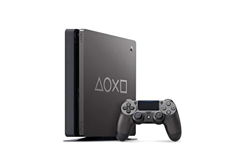 SONY PlayStation 4 Slim 1TB Limited Edition Console (Days of Play Bundle) (Steel Black) - (PS4) PlayStation 4 [Pre-Owned] Consoles PlayStation   