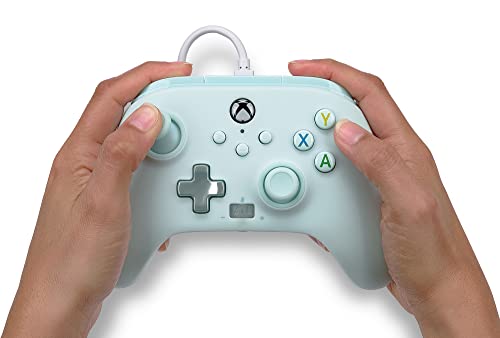 PowerA Enhanced Wired Controller (Cotton Candy Blue) - (XSX) Xbox Series X Accessories PowerA   