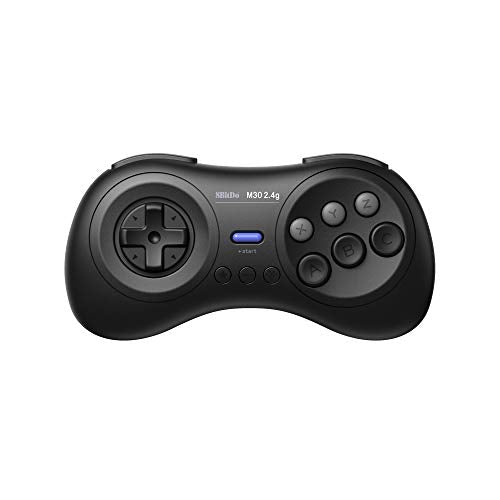 8Bitdo M30 2.4G Wireless Gamepad for the Original Sega Genesis and Sega Mega Drive ( Black )  - (SG) Sega Genesis Accessories 8Bitdo   