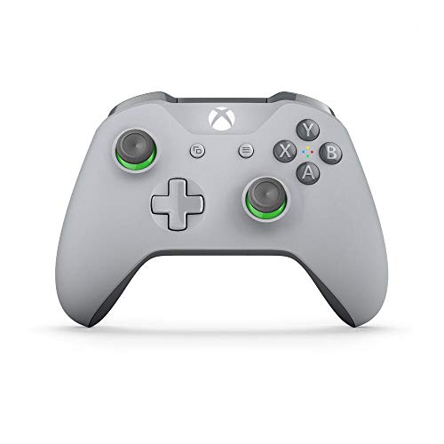 Microsoft Xbox One Wireless Controller (Grey/Green)  - (XB1) Xbox One Video Games Microsoft   