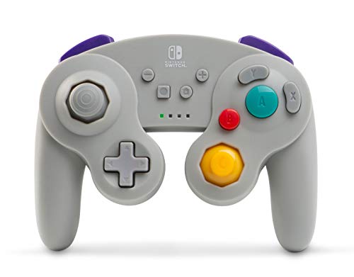 PowerA Wireless Controller (GameCube Style Grey) - (NSW) Nintendo Switch Accessories PowerA   