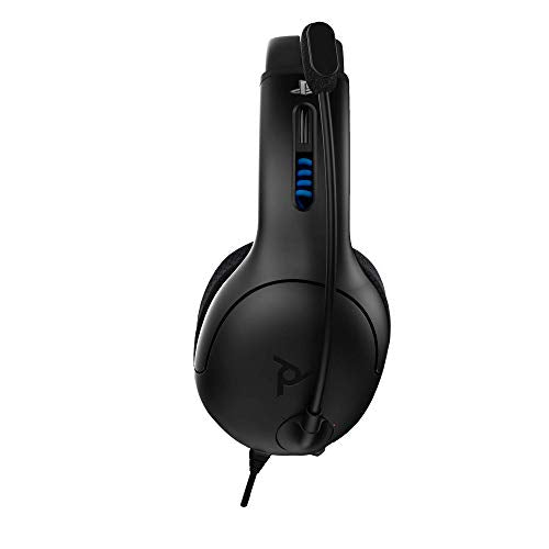 PDP Gaming LVL50 Wired Headset (Black) - (PS4) Playstation 4 Accessories PDP   