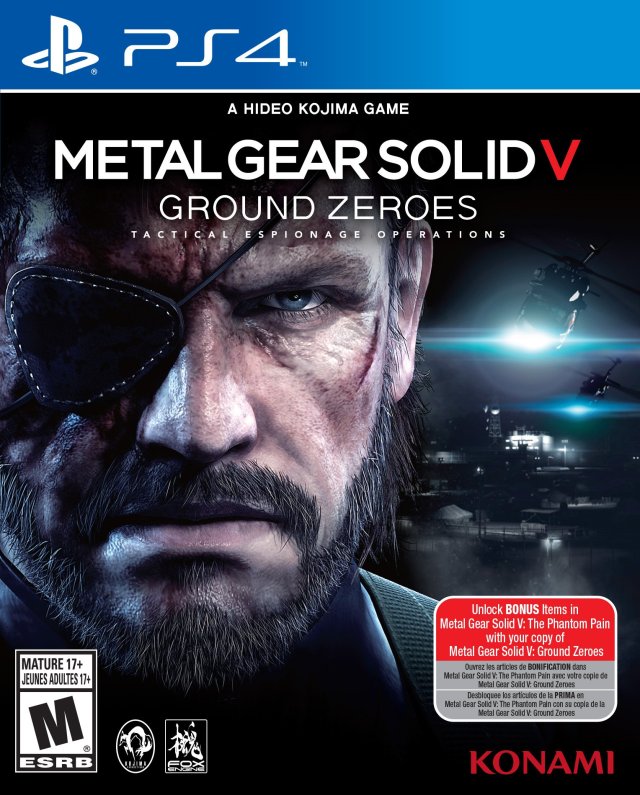 Metal Gear Solid V: Ground Zeroes - PlayStation 4 Video Games Konami   