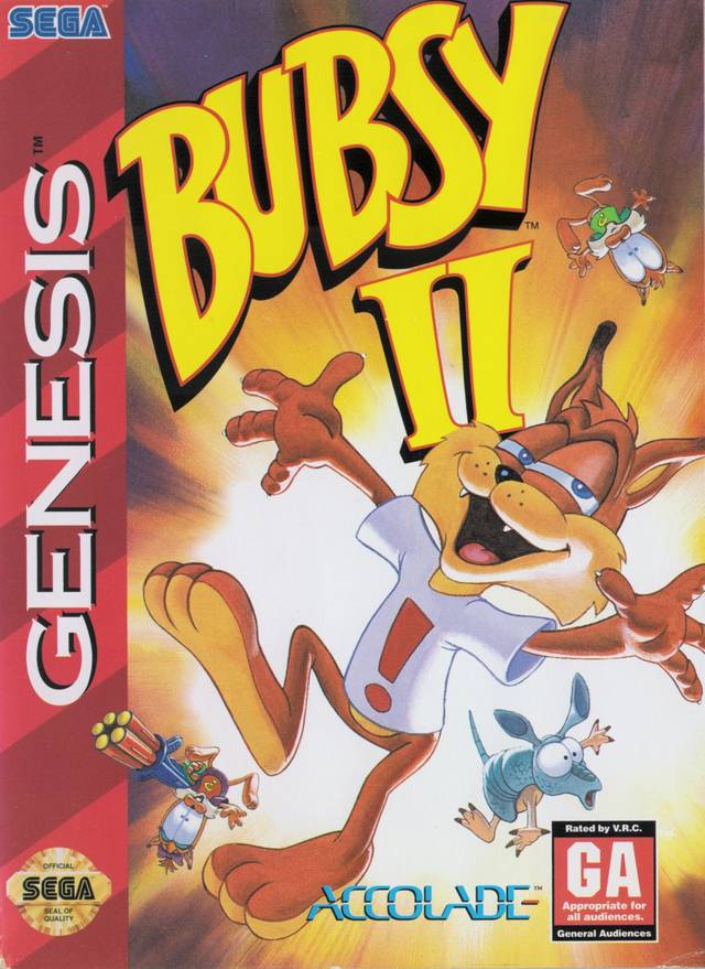 Bubsy II - (SG) SEGA Genesis [Pre-Owned] Video Games Accolade   