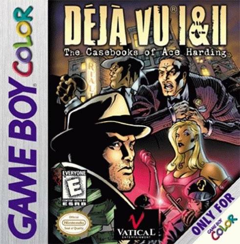 Deja Vu I & II: The Casebooks of Ace Harding - (GBC) Game Boy Color Video Games Vatical Entertainment   