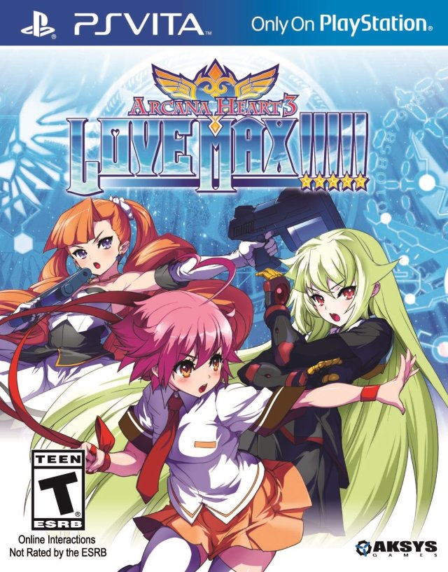 Arcana Heart 3: LOVE MAX!!!!! - (PSV) PlayStation Vita [Pre-Owned] Video Games Aksys Games   