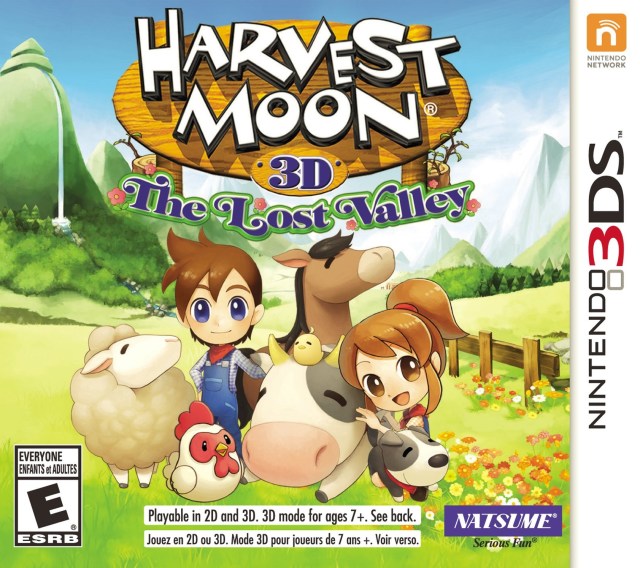 Harvest Moon 3D: The Lost Valley - Nintendo 3DS Video Games Natsume   