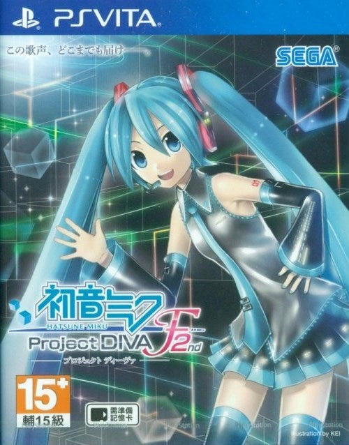 Hatsune Miku Project DIVA-F 2nd (Japanese Sub) - (PSV) PlayStation Vita (Asia Import) Video Games SEGA   