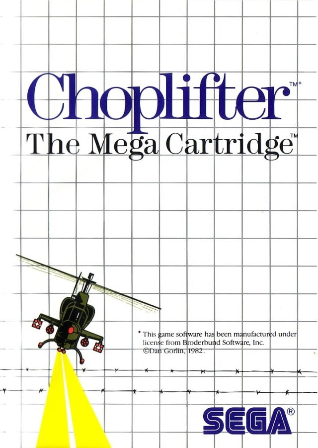 Choplifter - SEGA Master System [Pre-Owned] Video Games Sega   