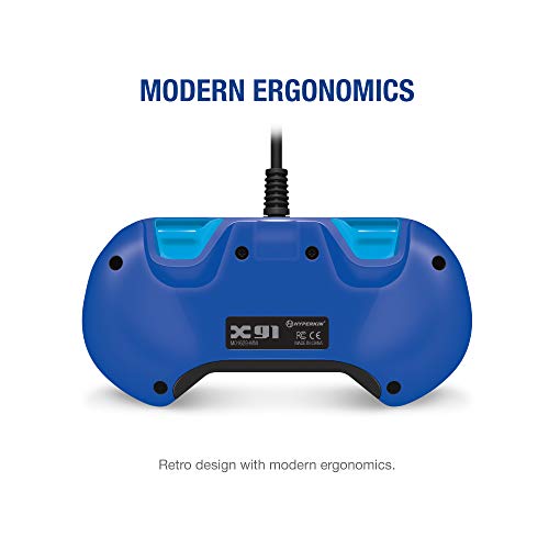 Hyperkin X91 Wired Controller for Xbox One/ Windows 10 PC (Mega Man 11 Limited Edition) - Officially Licensed By Capcom - (XB1) Xbox One Accessories Hyperkin   