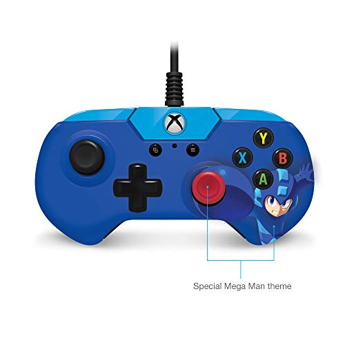 Hyperkin X91 Wired Controller for Xbox One/ Windows 10 PC (Mega Man 11 Limited Edition) - Officially Licensed By Capcom - (XB1) Xbox One Accessories Hyperkin   