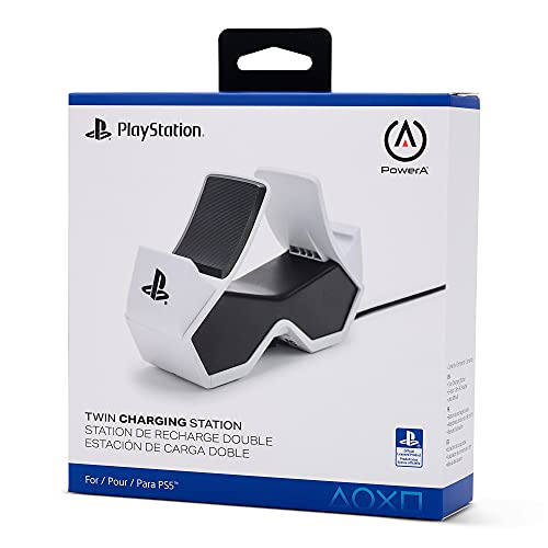 PowerA PlayStation 5 Twin Charging Station for Dualsense Wireless Controllers - (PS5) PlayStation 5 Accessories PowerA   