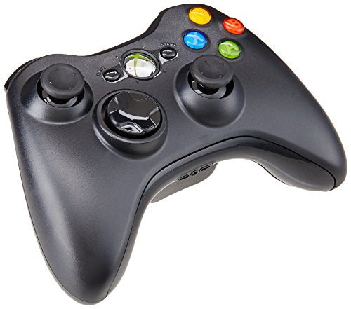 Microsoft Xbox 360 Wireless Controller - Glossy Black - Xbox 360 Accessories Microsoft   