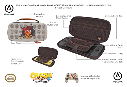 PowerA Protection Case (Crash Bandicoot 4: It's About Time) - (NSW) Nintendo Switch Accessories PowerA   