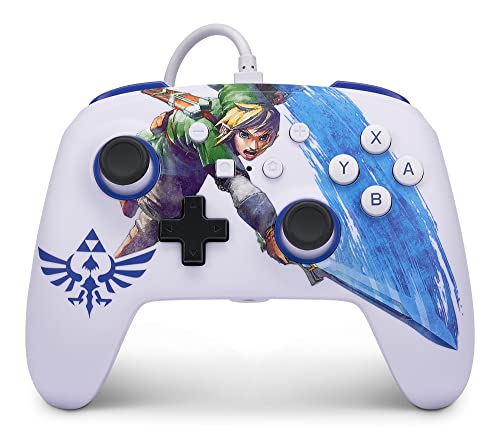 PowerA Enhanced Wired Controller (Master Sword Attack) - (NSW) Nintendo Switch Accessories PowerA   