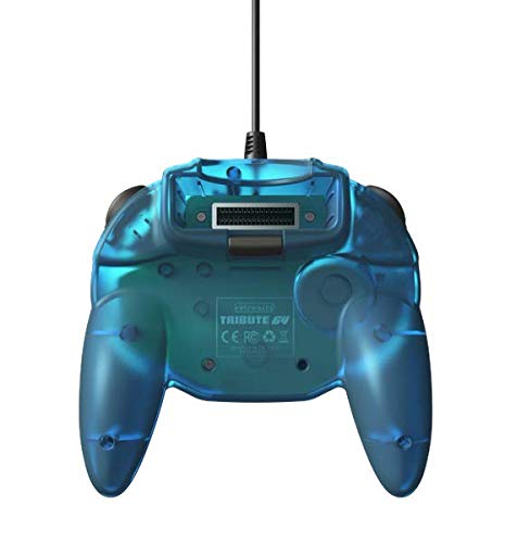 Retro-Bit Tribute 64  Controller (Ocean Blue) - Nintendo 64 Accessories Retro-Bit   