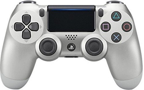 SONY Dualshock 4 Wireless Controller (Silver) - (PS4) PlayStation 4 Accessories Sony   