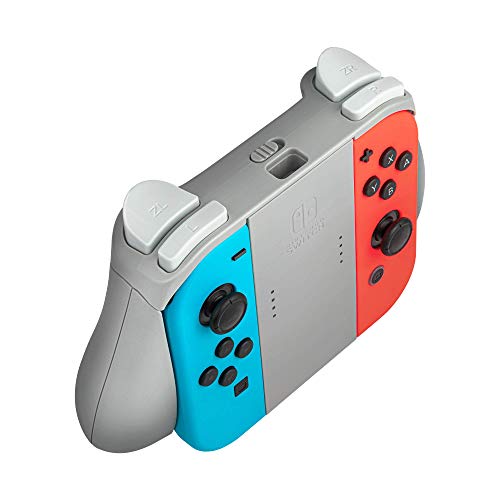 PDP Joy-Con Charging Grip Plus (Gray) - (NSW) Nintendo Switch Accessories PDP   