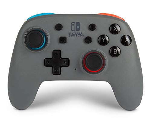 PowerA Enhanced Wireless Controller (Nano Grey Neon) - (NSW) Nintendo Switch Accessories PowerA   