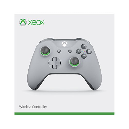 Microsoft Xbox One Wireless Controller (Grey/Green)  - (XB1) Xbox One Video Games Microsoft   