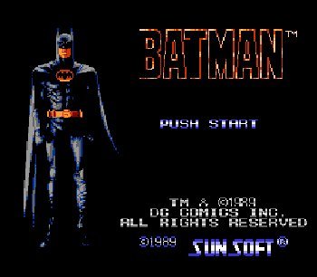 Batman: The Video Game - (NES) Nintendo Entertainment System [Pre-Owned] Video Games Sunsoft   