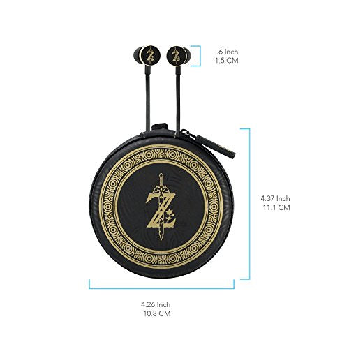 PDP Premium Zelda Chat Earbuds (The Legend of Zelda: Breath of the Wild) - (NSW) Nintendo Switch Accessories PDP   