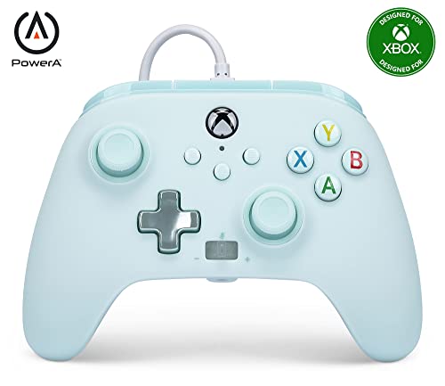 PowerA Enhanced Wired Controller (Cotton Candy Blue) - (XSX) Xbox Series X Accessories PowerA   