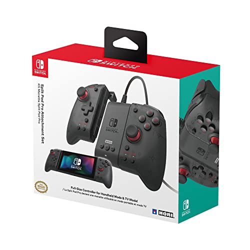 HORI Nintendo Switch Split Pad Pro Attachment Set (Black) - (NSW) Nintendo Switch Accessories HORI   