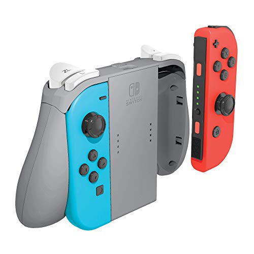 PDP Joy-Con Charging Grip Plus (Gray) - (NSW) Nintendo Switch Accessories PDP   