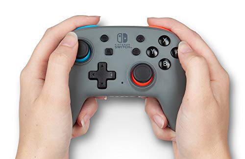 PowerA Enhanced Wireless Controller (Nano Grey Neon) - (NSW) Nintendo Switch Accessories PowerA   