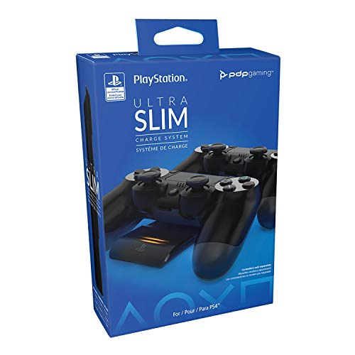 PDP Gaming Magnetic Ultra Slim Charging System: Black - (PS4) PlayStation 4 Accessories PDP   