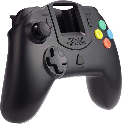 Retro Fighters Striker DC Dreamcast Controller ( Black ) - SEGA Dreamcast Accessories Retro Fighters   