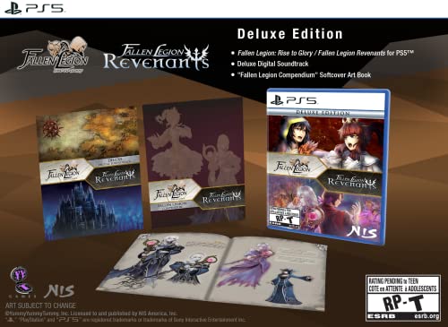 Fallen Legion: Rise to Glory / Fallen Legion Revenants Deluxe Edition - (PS5) PlayStation 5 Video Games NIS America   