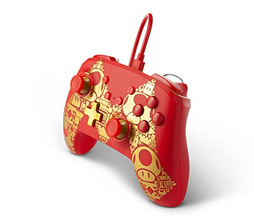 PowerA Enhanced Wired Controller (Golden Mario) - (NSW) Nintendo Switch Accessories PowerA   