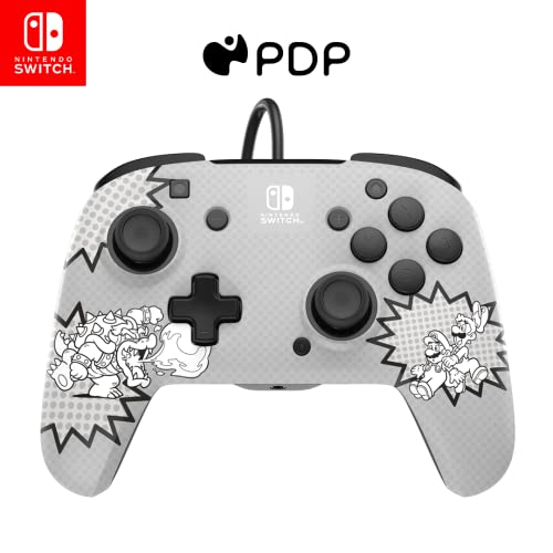 PDP REMATCH Wired Controller (Comic Attack) - (NSW) Nintendo Switch Accessories PDP   