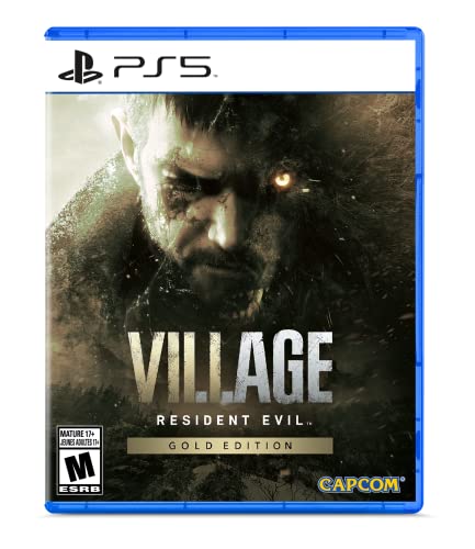 Resident Evil Village Gold Edition - (PS5) PlayStation 5 Video Games Capcom   